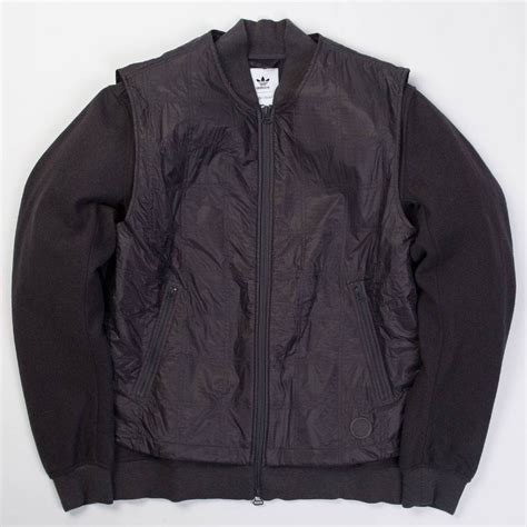 adidas originals x wings horns herren fliegerjacke anthrazit